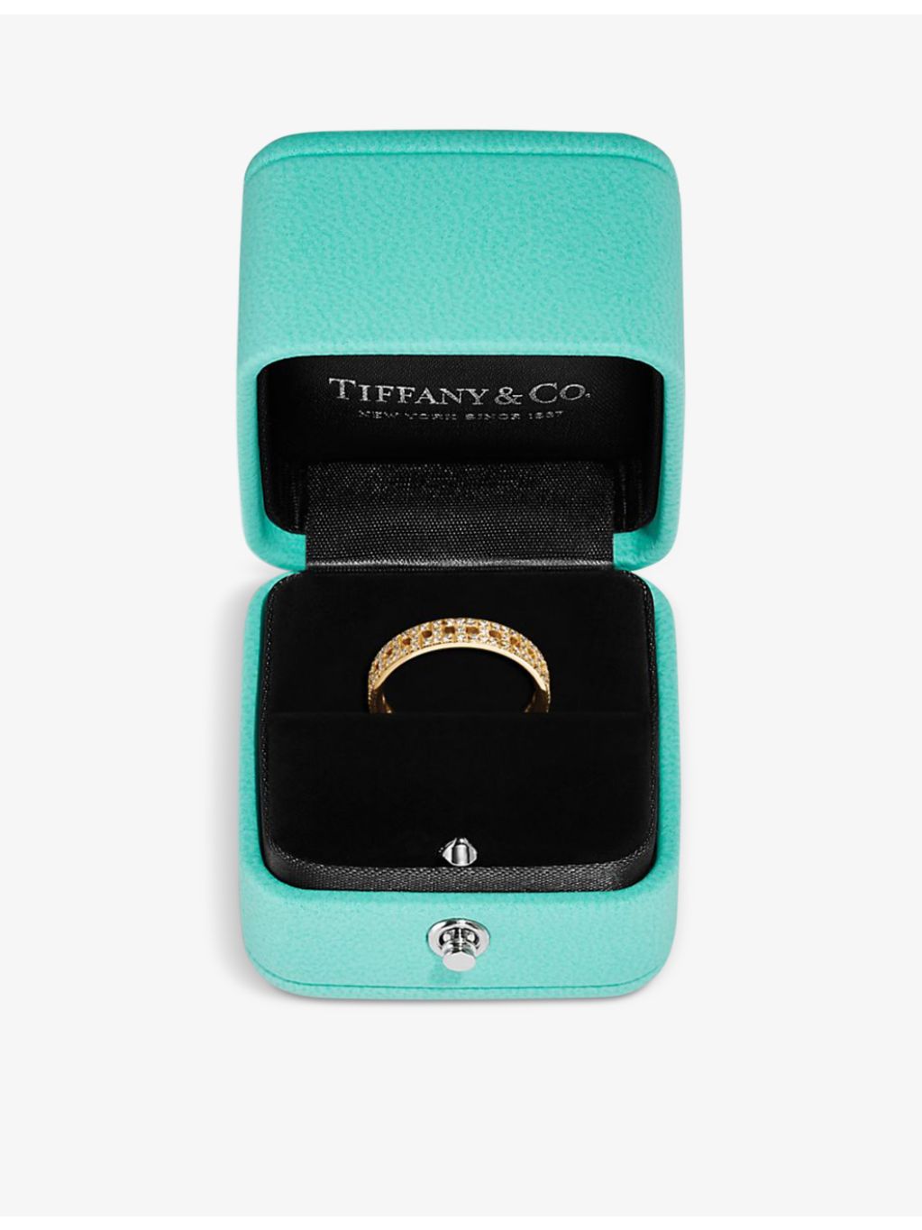 Tiffany & Co 18ct yellow gold diamond ring 0.23ct (British brand)