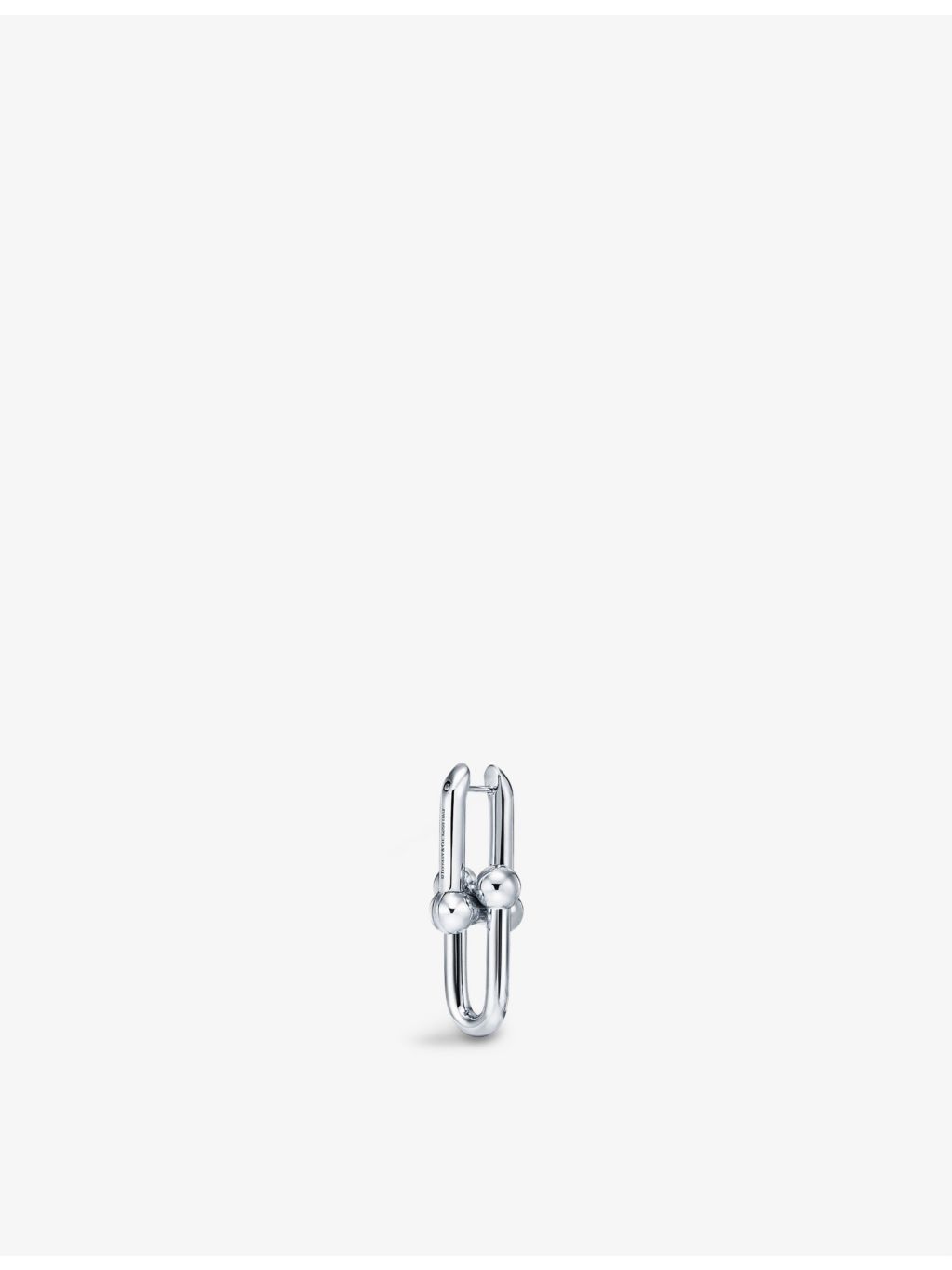 Tiffany & Co HardWear link sterling silver earrings - British product