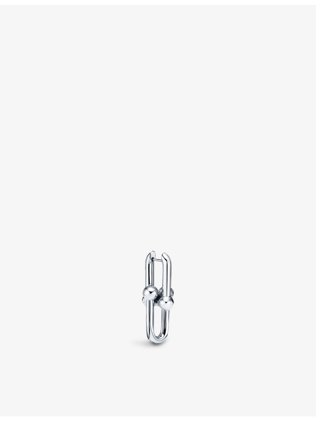 Tiffany & Co HardWear link sterling silver earrings - British product