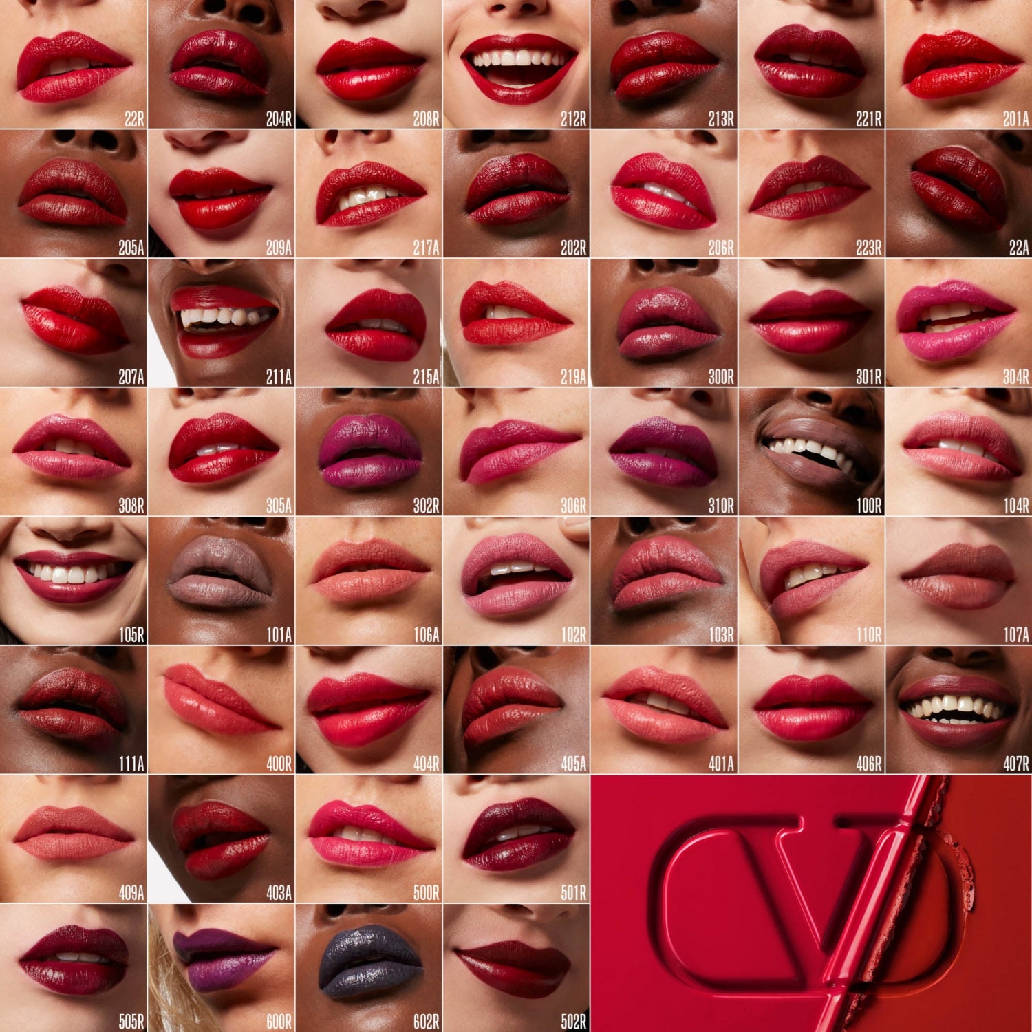 Valentino Beauty Rosso Valentino Satin lipstick 3.4g, UK version