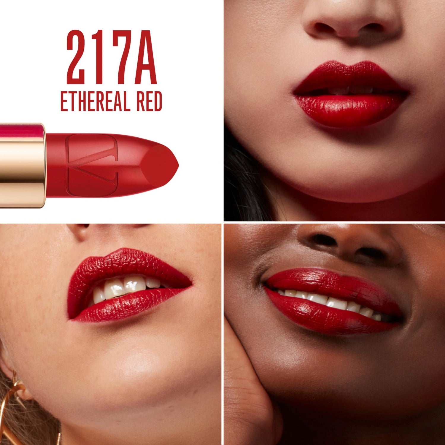 Valentino Beauty Rosso Valentino Satin lipstick refill 3.4g, imported from the UK