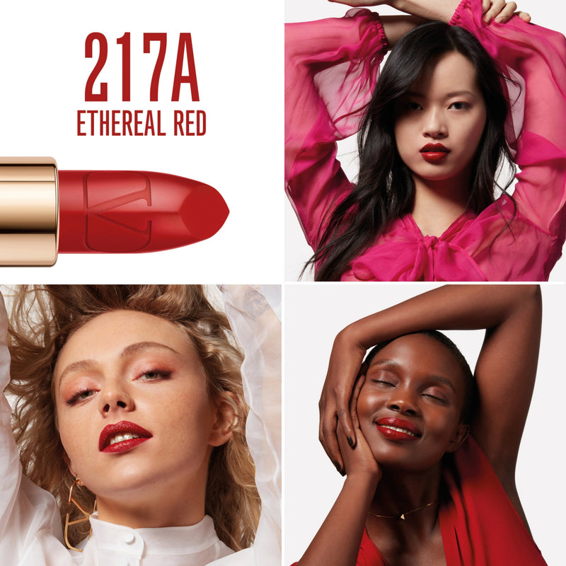 Valentino Beauty Rosso Valentino Satin lipstick refill 3.4g, imported from the UK