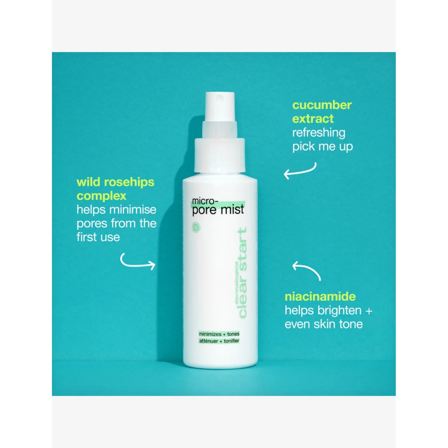 Dermalogica Clear Start Micro-Pore Mist face toner 118ml, UK version
