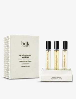 BDK Parfums Matières discovery set 3x10ml (British brand)