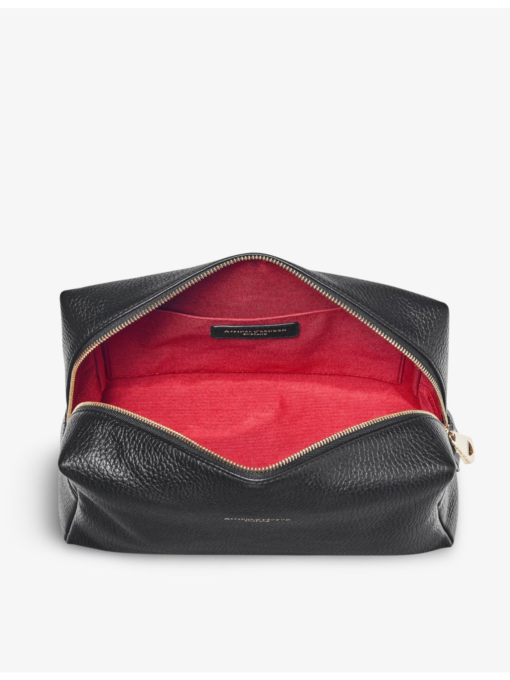 Aspinal of London large grained-leather case, imported from the UK