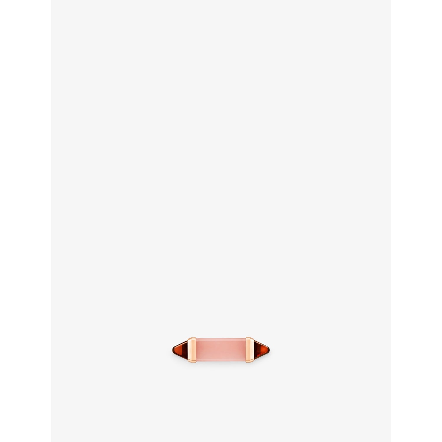 Cartier cocktail ring pink chalcedony garnet, imported from the UK