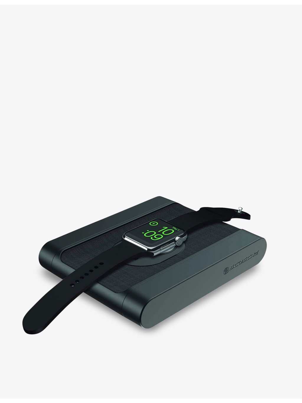 BaseLynx Apple Watch charging station black modular, UK version