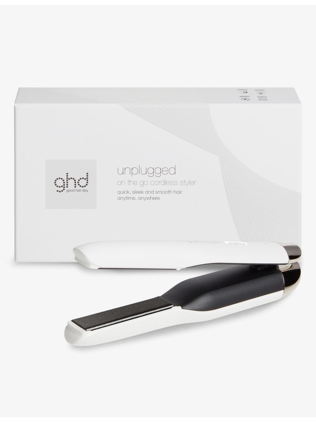 ghd Unplugged cordless straightener with case, UK version