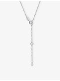 Yoko London 18ct gold diamond freshwater pearl necklace, imported from the UK