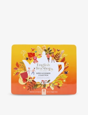 The English Tea Shop Super Goodness tea gift tin 60g, UK version