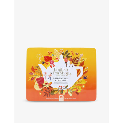 selfridges The English Tea Shop Super Goodness Tea Gift Tin 60g- Buy online at McGrocer