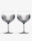 Gin Journey Waterford crystal balloon glasses 550ml (British brand)