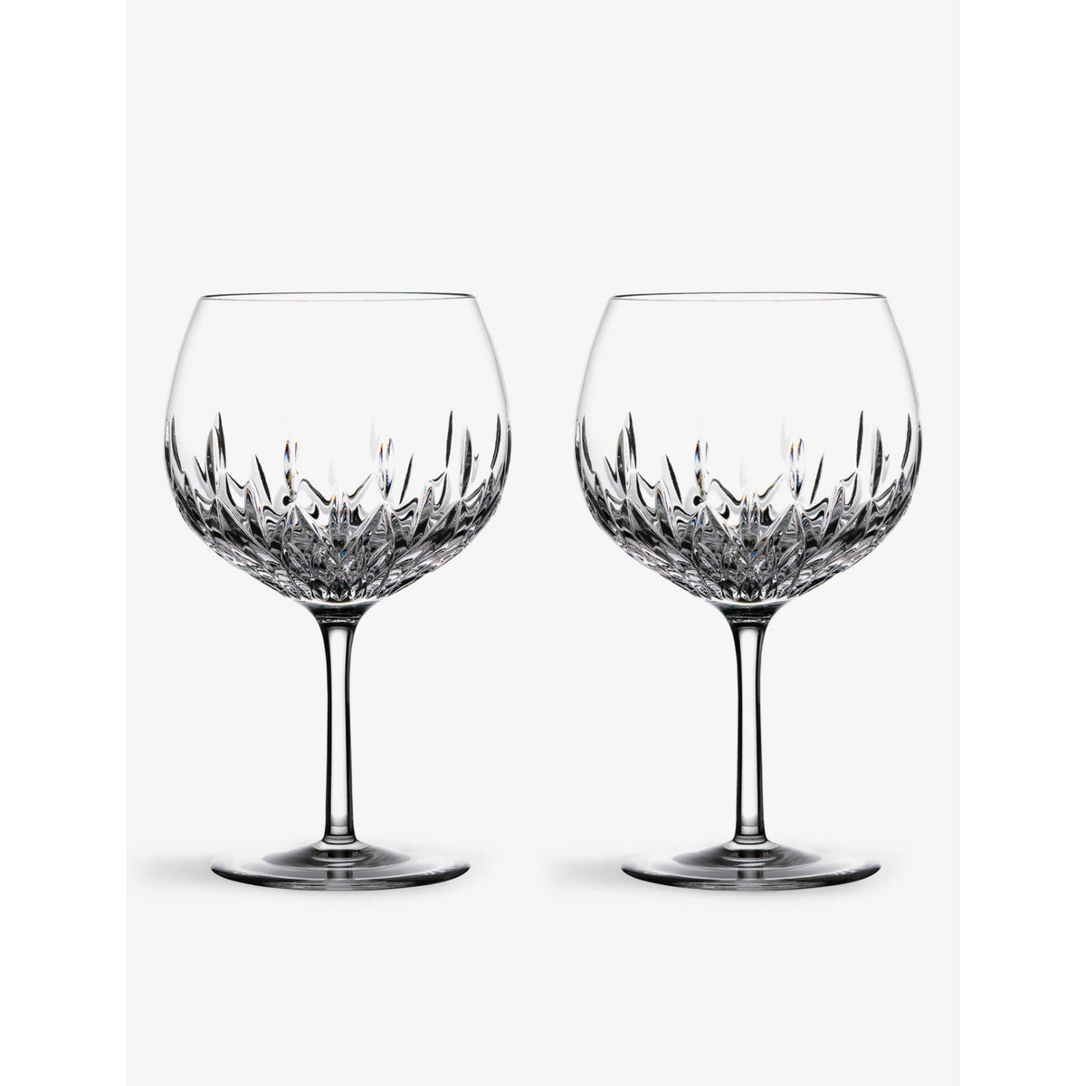 Waterford Lismore balloon crystal glasses set of two - British product