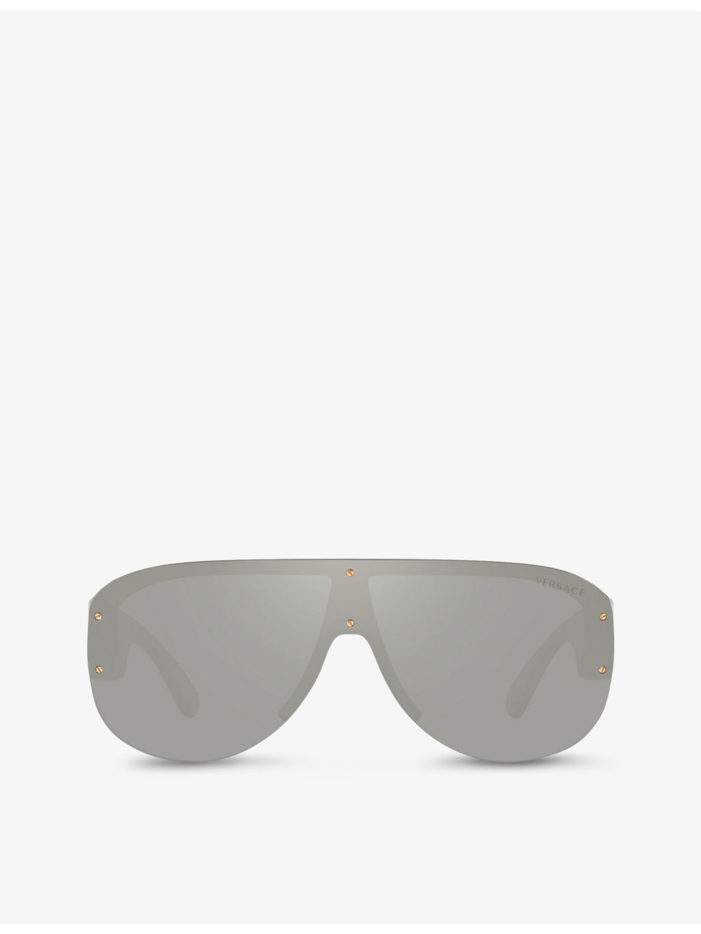 Versace round-frame acetate sunglasses with 48mm lens width, imported from the UK
