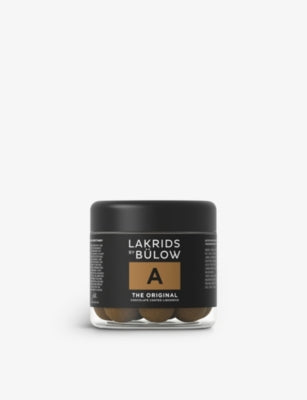 Lakrids by Bülow Original chocolate liquorice 125g, imported from the UK