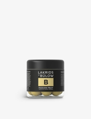 Lakrids by Bülow B white chocolate passionfruit liquorice 125g - British product
