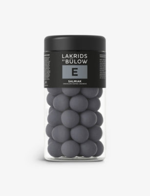 Lakrids by Johan Bülow salmiak white chocolate-coated liquorice 295g (British brand)