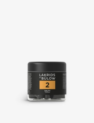 Lakrids by Bülow No.2 salty liquorice 150g, imported from the UK