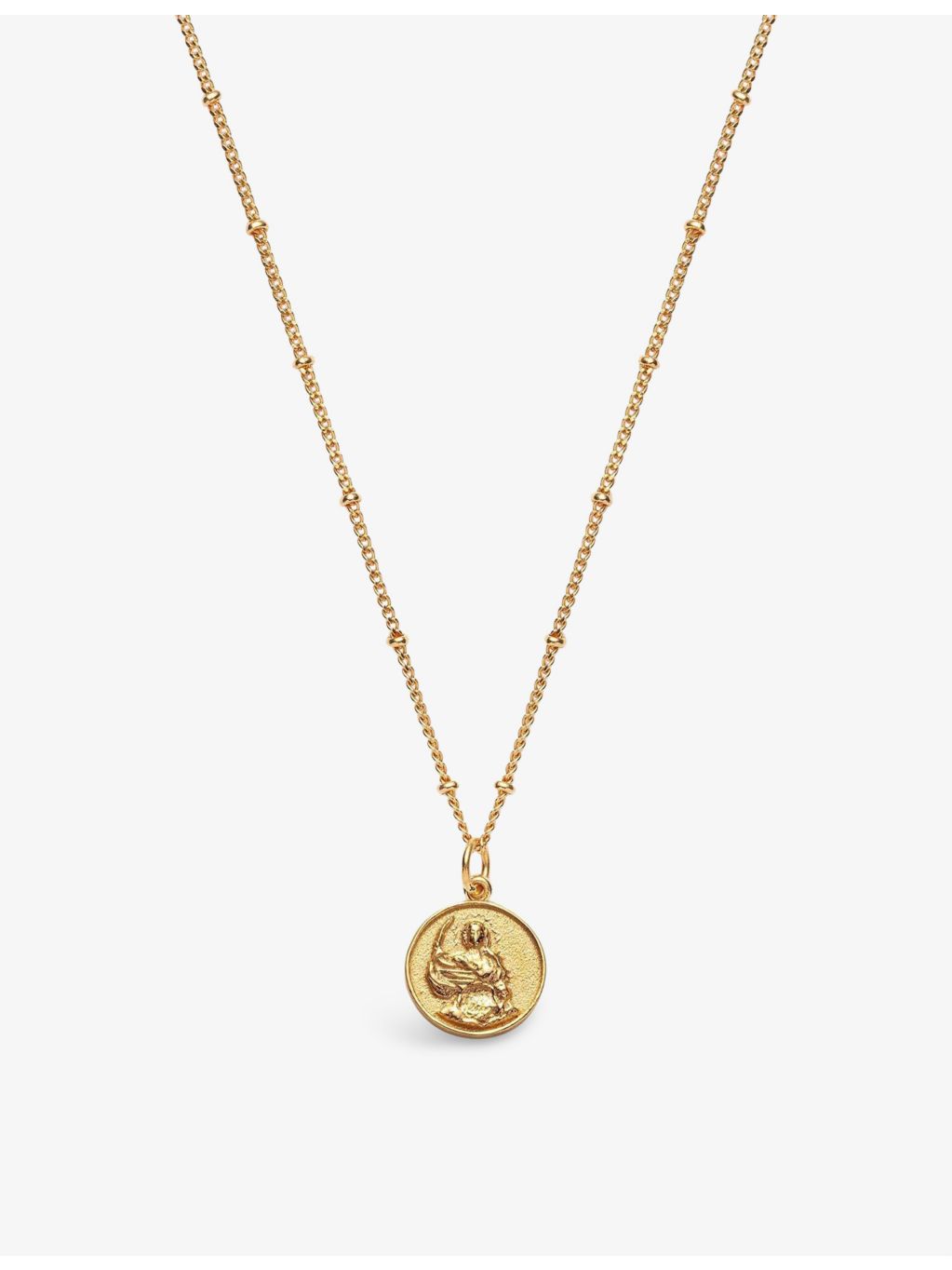 With Love Darling Abundantia gold-plated necklace 55cm, UK version