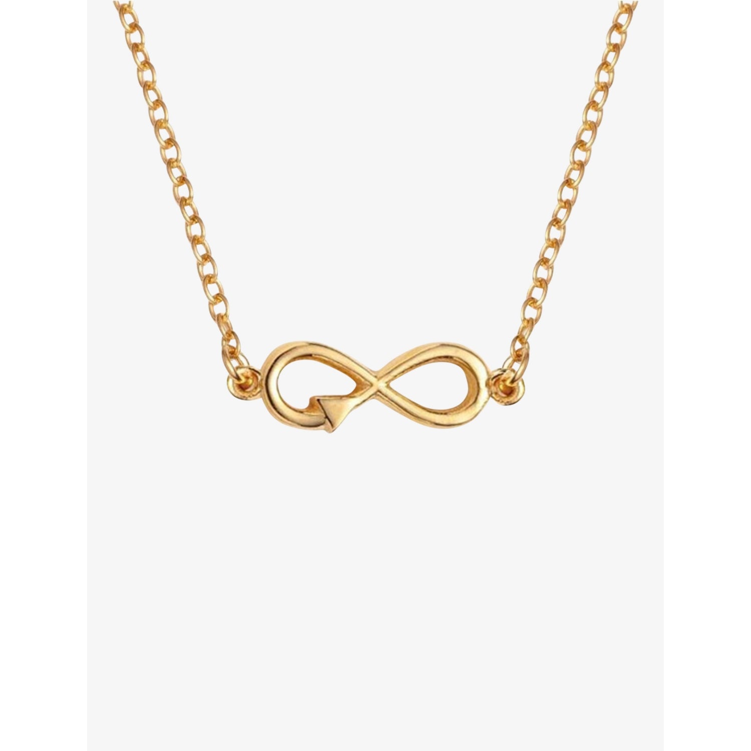 With Love Darling Infinity necklace 14ct gold-plated vermeil, imported from the UK
