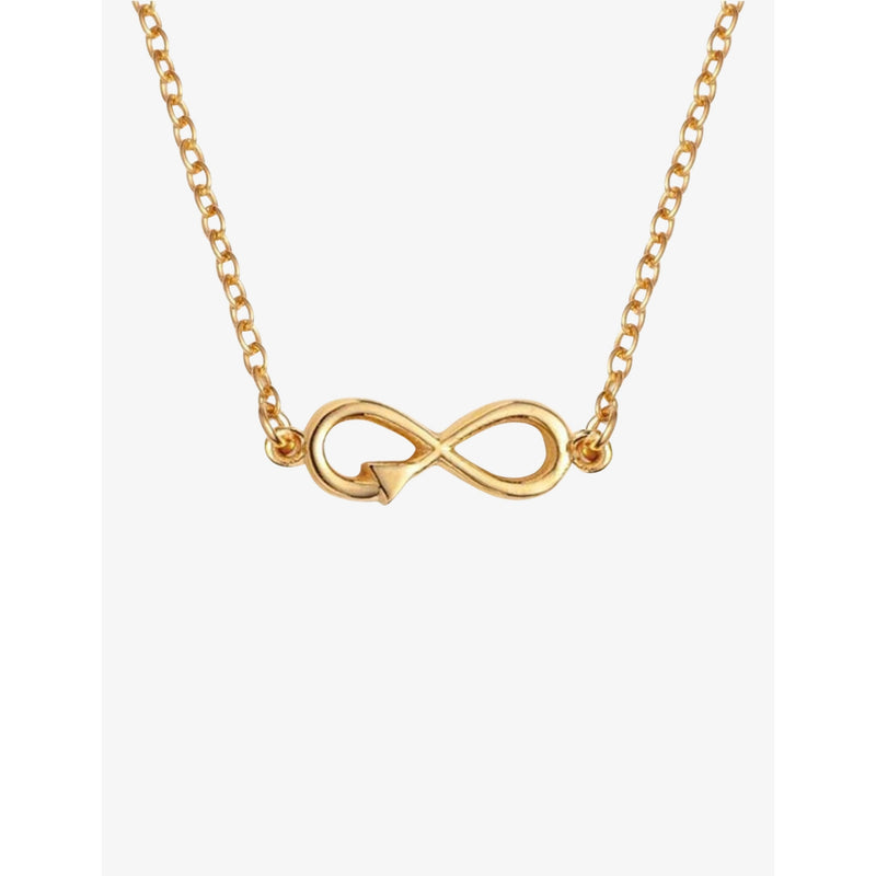 With Love Darling Infinity necklace 14ct gold-plated vermeil, imported from the UK