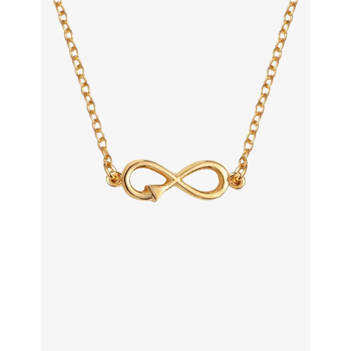 With Love Darling Infinity necklace 14ct gold-plated vermeil, imported from the UK