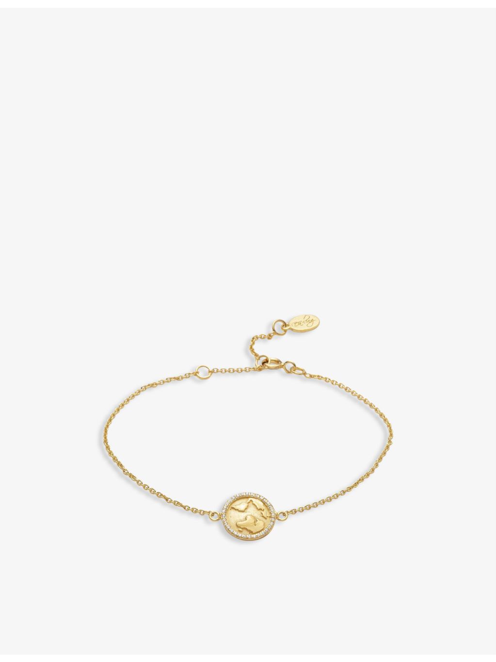 With Love Darling Earth bracelet 19cm chain, UK version