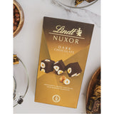 Lindt Nuxor dark chocolate with hazelnuts 165g, UK version