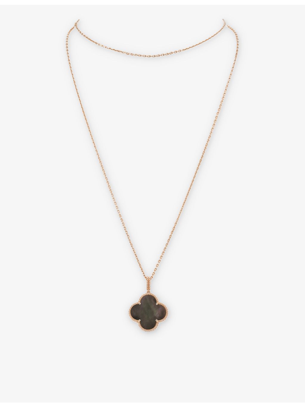 Van Cleef Arpels Magic Alhambra necklace rose gold 90cm - British product