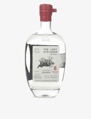 Lost Explorer mescal eight-year-old espadin 700ml, imported from the UK