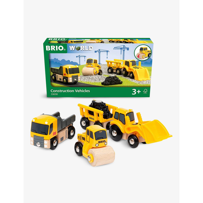 Brio construction vehicles playset 33658, imported from the UK