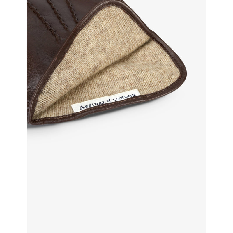 Aspinal of London cashmere and leather gloves - British product