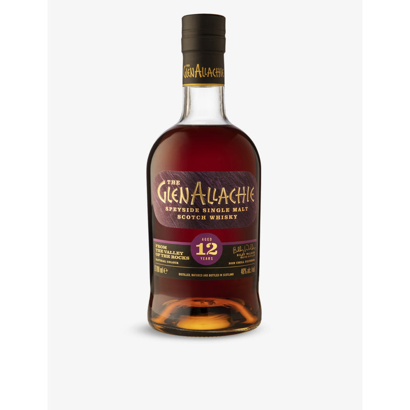 GlenAllachie 12-year-old single malt Scotch whisky 700ml (British brand)