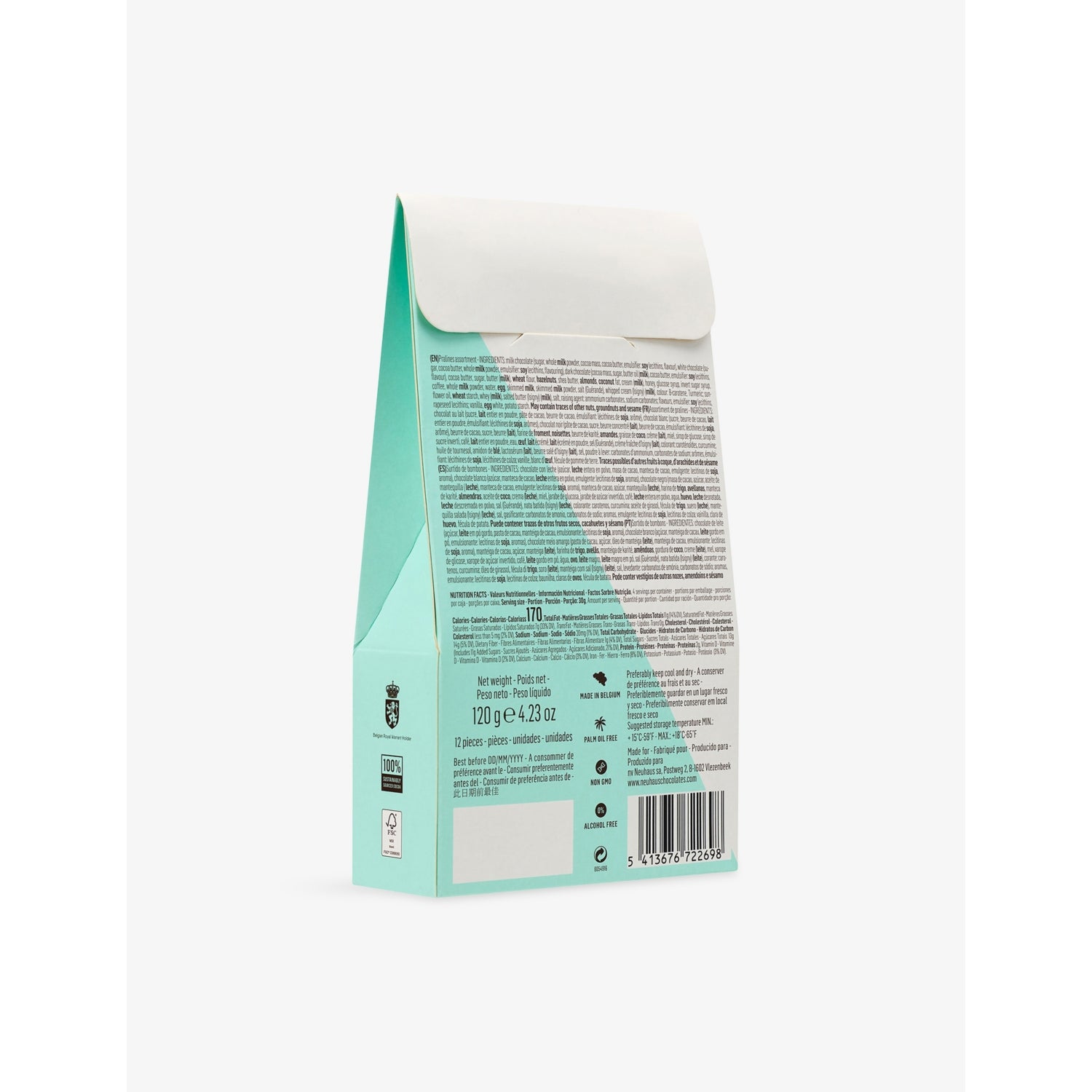 Neuhaus Amusettes wrapped chocolate bag 120g, imported from the UK