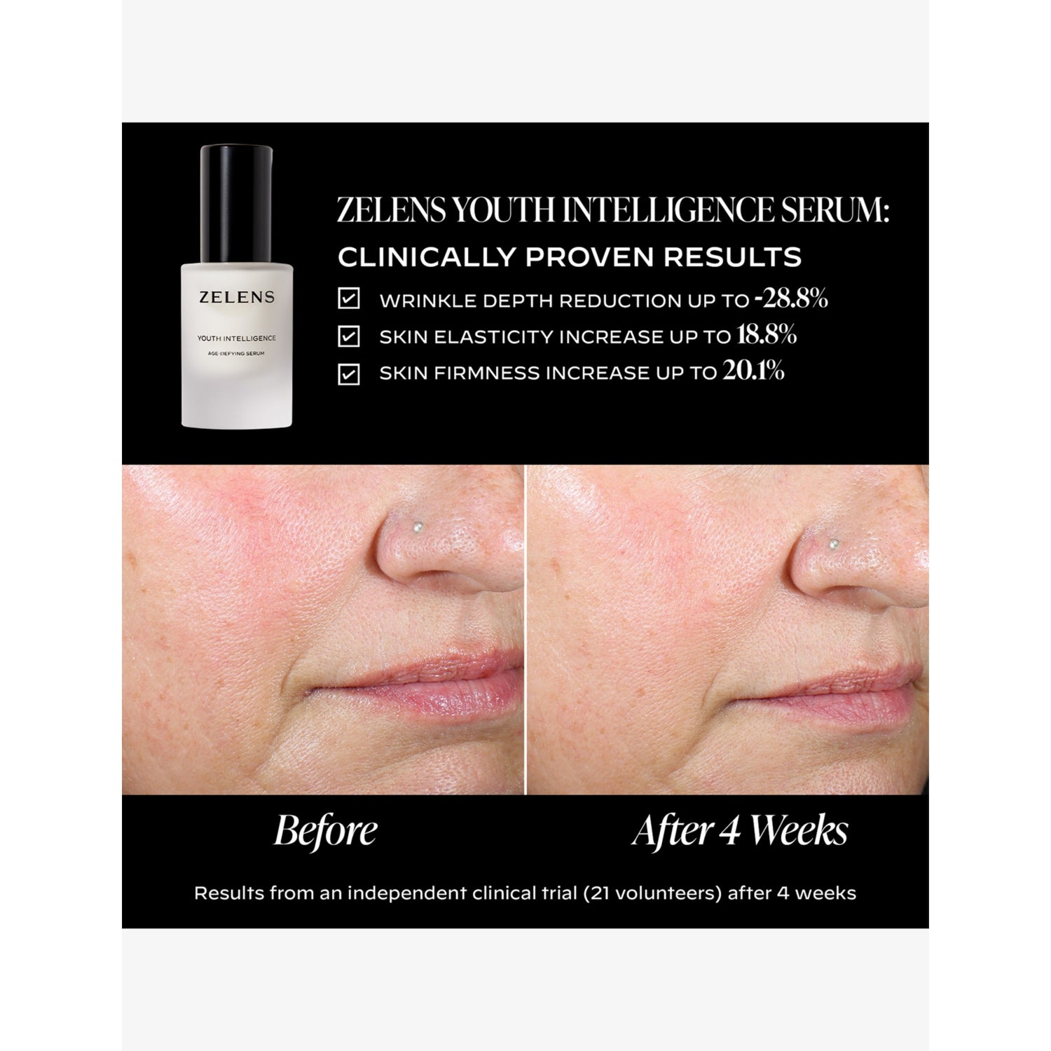 Zelens age-defying serum 30ml, imported from the UK