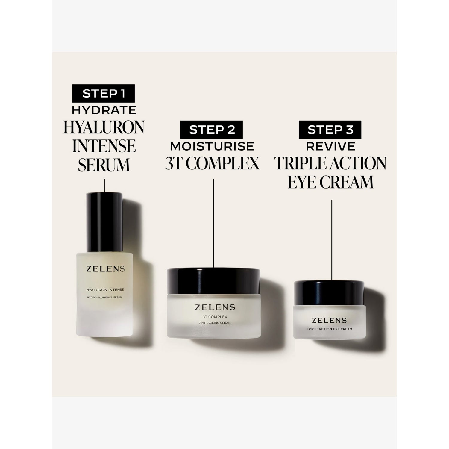 Zelens Hyaluron Intense Hydro-Plumping serum 30ml (British brand)