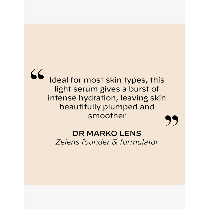 Zelens Hyaluron Intense Hydro-Plumping serum 30ml (British brand)