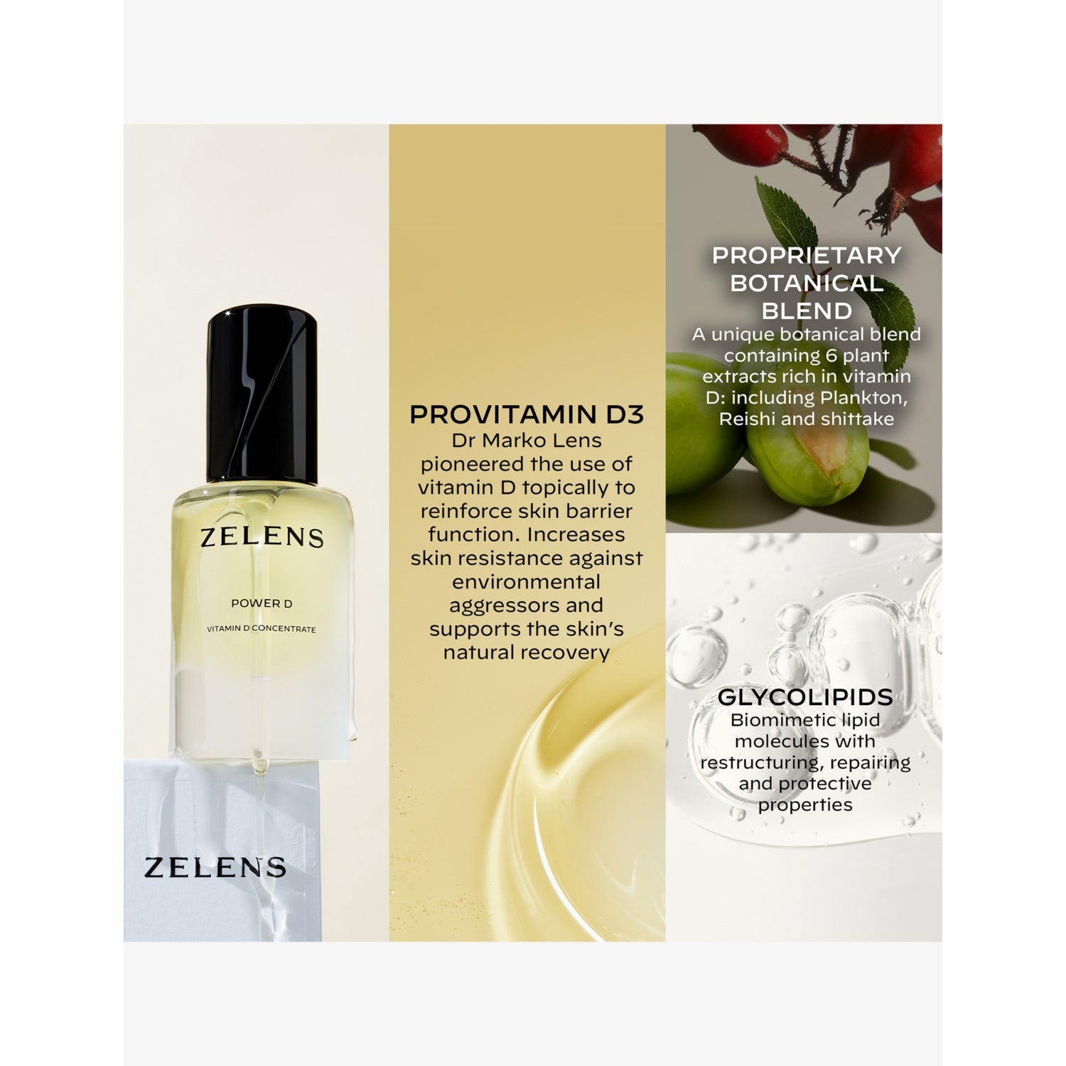 Zelens Power D vitamin D concentrate 30ml, UK version