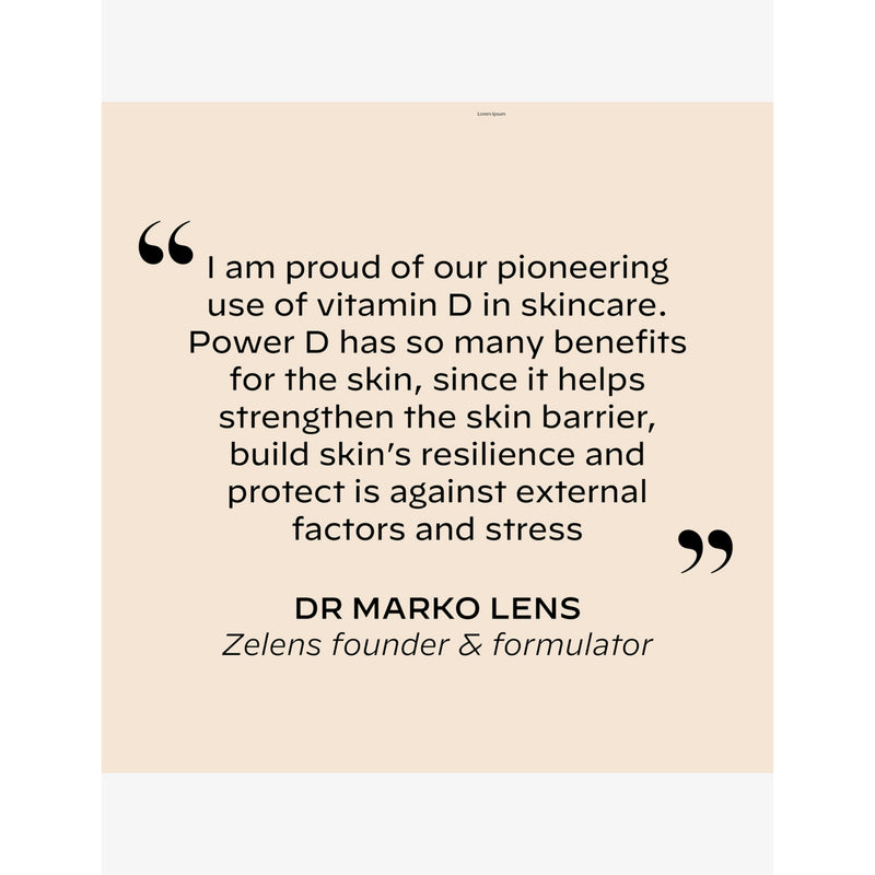 Zelens Power D vitamin D concentrate 30ml, UK version