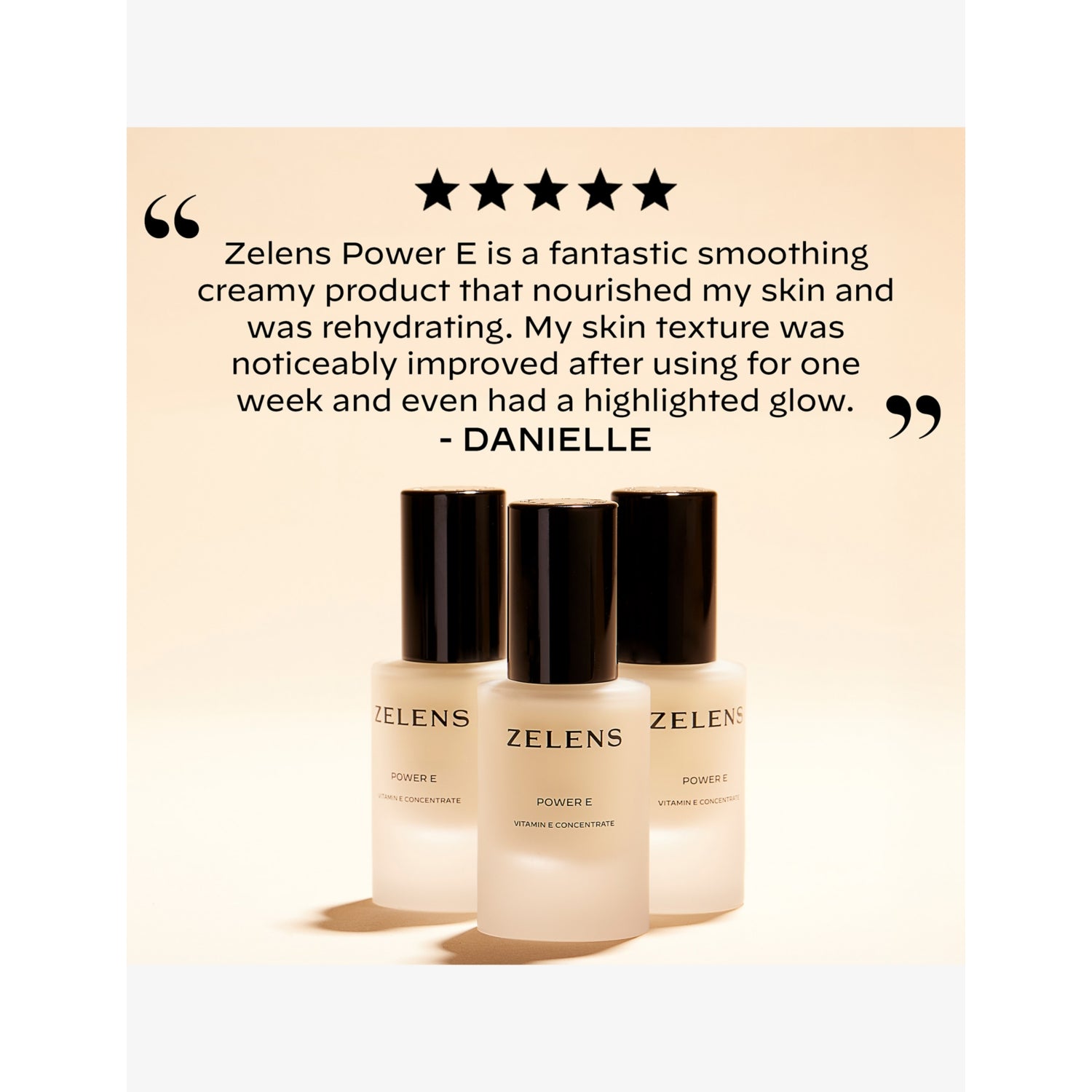 Zelens Power E vitamin E concentrate 30ml, imported from the UK