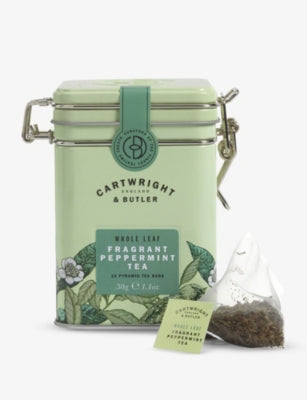 Cartwright & Butler peppermint blend tea bags 15 count 30g, UK version