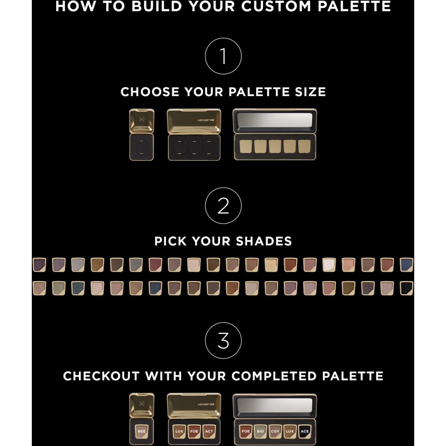 Hourglass Curator refillable eyeshadow pan - British product