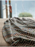 Missoni Home zigzag wool-blend throw 140cm x 200cm (British brand)