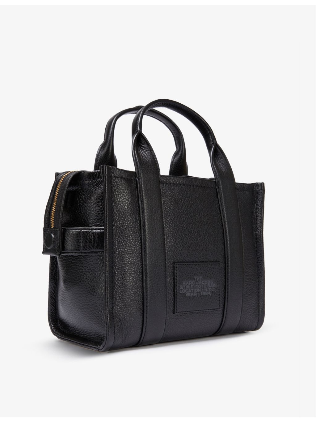 Marc Jacobs small leather tote bag with strap (British brand)