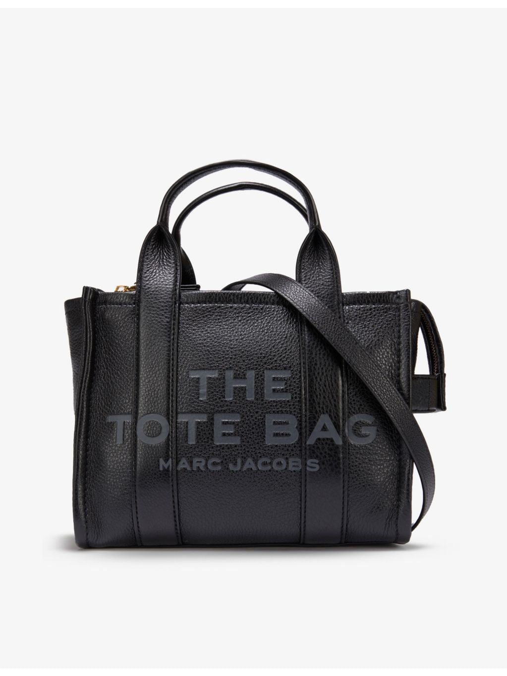 Marc Jacobs small leather tote bag with strap (British brand)