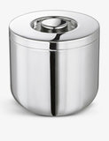 Christofle stainless steel ice bucket 16cm, UK version