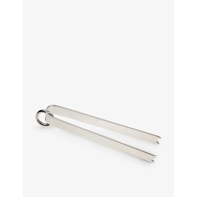 selfridges Christofle Andrée Putman Vertigo Silver-Plated Ice Tongs- Buy online at McGrocer