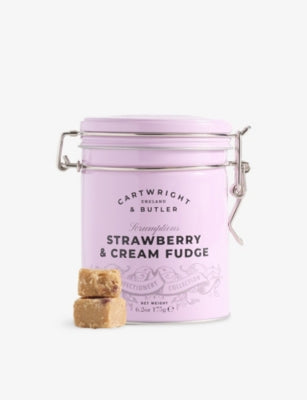 Cartwright & Butler strawberry and clotted cream fudge 175g, UK version