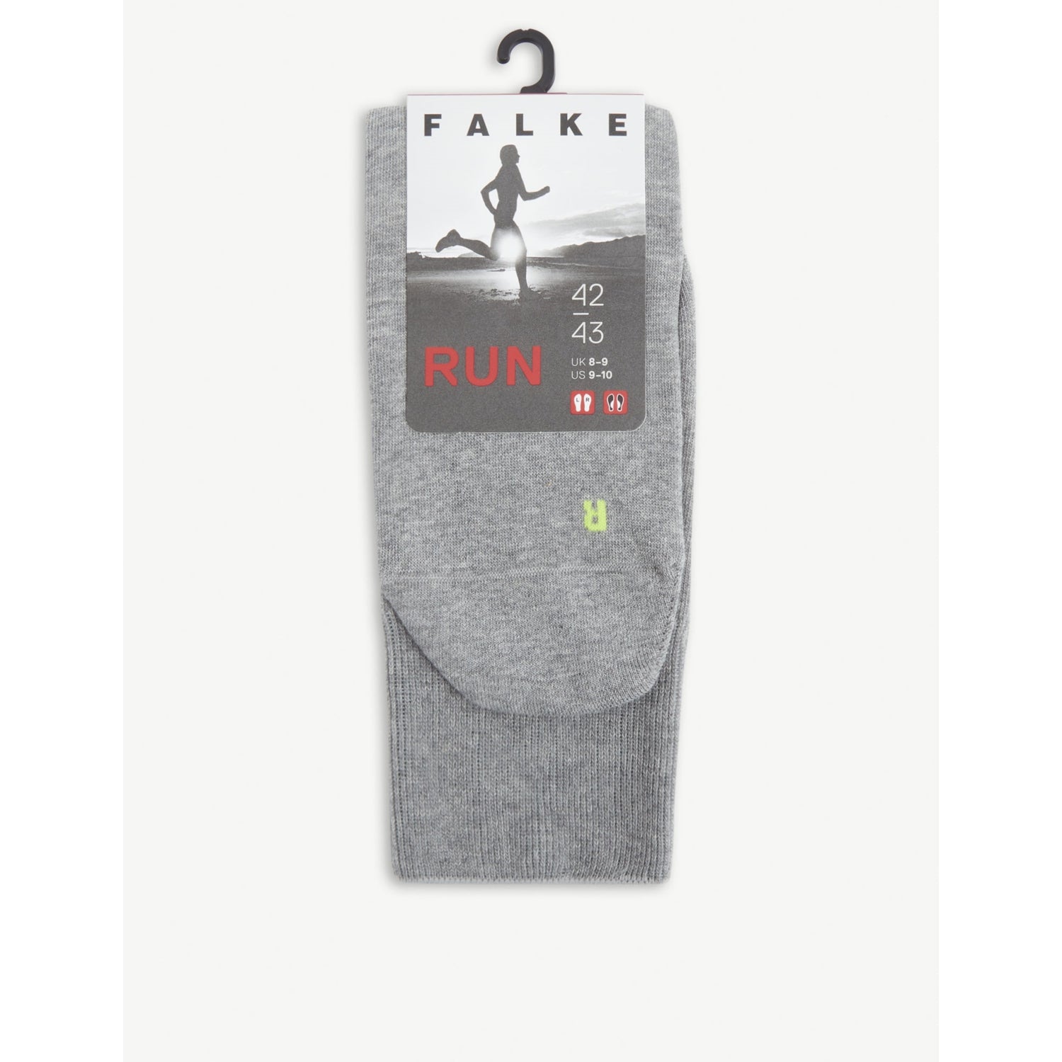 FALKE Run reinforced cotton-blend sports socks - British product