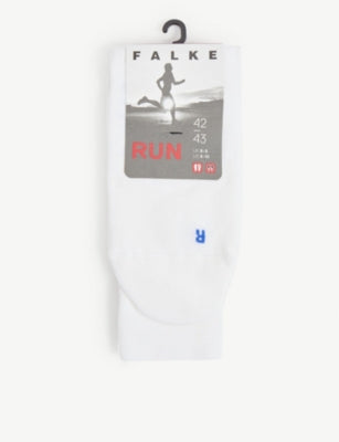 FALKE Run reinforced cotton-blend sports socks - British product
